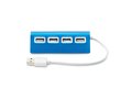 Alu 4 port USB hub 2