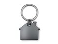 House shape plastic key ring 2