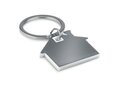 House shape plastic key ring