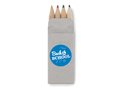 4 mini coloured pencils 2