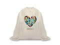 Organic cotton drawstring bag 3