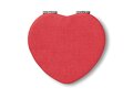 Heart PU mirror