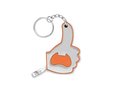 Bottle opener with key ring 10