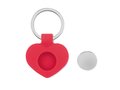 Cuore heart shaped key ring 2