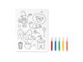 Colouring magnetic stickers 3