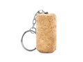 Wine cork key ring