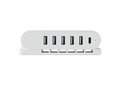 Foldable charging station with 5 port USB hub 4