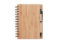 Bamboo notebook with pen