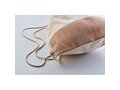 Drawstring bag w/ jute details 1