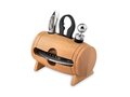 4 pcs wine set in wooden stand
