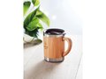 Stainless Steel tumbler with bamboo case - 300 ml 9