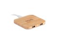 Bamboo wireless charging pad 5