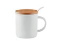 Porcelain mug with spoon 5