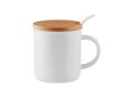 Porcelain mug with spoon 5