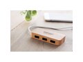 Bamboo USB 3 ports hub 4