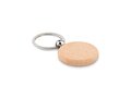 Round wooden key ring 2