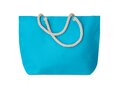 Beach bag with cord handle 11