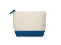 Bicolour cotton cosmetic bag 4