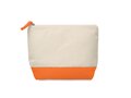 Bicolour cotton cosmetic bag 6