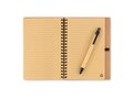 Cork notebook with pen 2