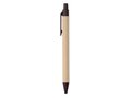 Push ball pen coffee husk/ABS