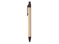 Push ball pen coffee husk/ABS