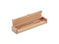 Bamboo twist ball pen in box 6