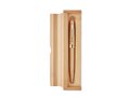 Bamboo twist ball pen in box 3