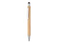 Bamboo stylus pen blue ink