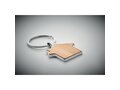 House key ring metal bamboo 3