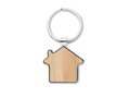 House key ring metal bamboo 2