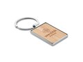 Rectangular key ring bamboo