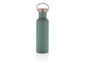 Modern stainless steel bottle with bamboo lid 13