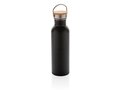 Modern stainless steel bottle with bamboo lid 21