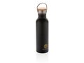 Modern stainless steel bottle with bamboo lid 19