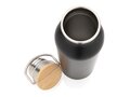 Modern stainless steel bottle with bamboo lid 20
