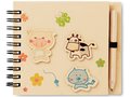 Children's notepad with pencil