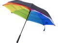 Automatic reversible pongee umbrella