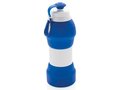 Foldable silicon sports bottle