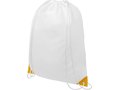 Oriole drawstring backpack with coloured corners 6