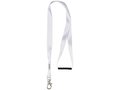 Oro ribbon lanyard with break-away closure