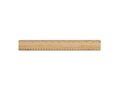 Timberson extra thick 30cm double sided bamboo ruler 2