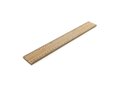 Timberson extra thick 30cm double sided bamboo ruler