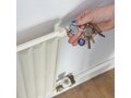 RCS recycled zinc alloy radiator key keychain with coin 7