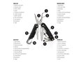Solid multitool with carabiner 6