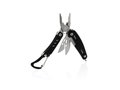 Solid mini multitool with carabiner