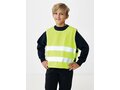 GRS recycled PET high-visibility safety vest 7-12 years 4