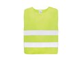 GRS recycled PET high-visibility safety vest 7-12 years