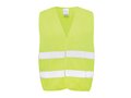 GRS recycled PET high-visibility safety vest 1