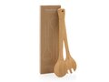 Ukiyo bamboo salad cutlery 2 pcs set 5